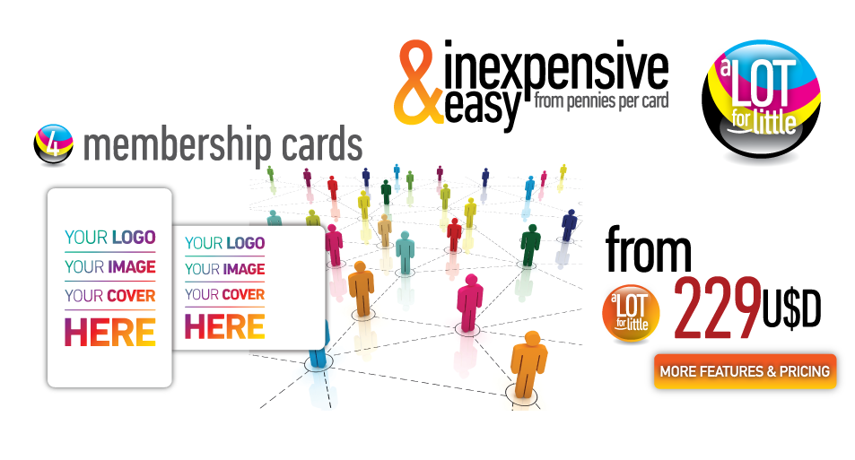 Membership cards - from U$S229