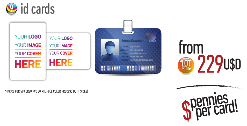 plastic cards printing