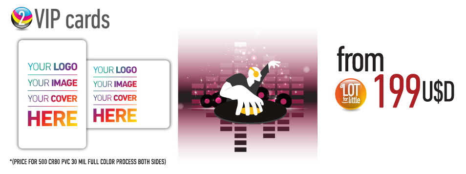 VIP Cards - from U$S199